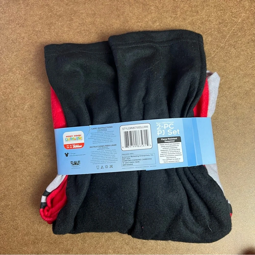 Disney Junior Mickey Mouse Two Piece Pajama Pants, size 12 Months, NWT